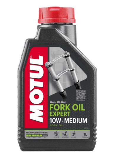 Ulei pentru Furcă de Motocicletă MOTUL FORK OIL EXPERT MEDIUM 10W - 1 Litru